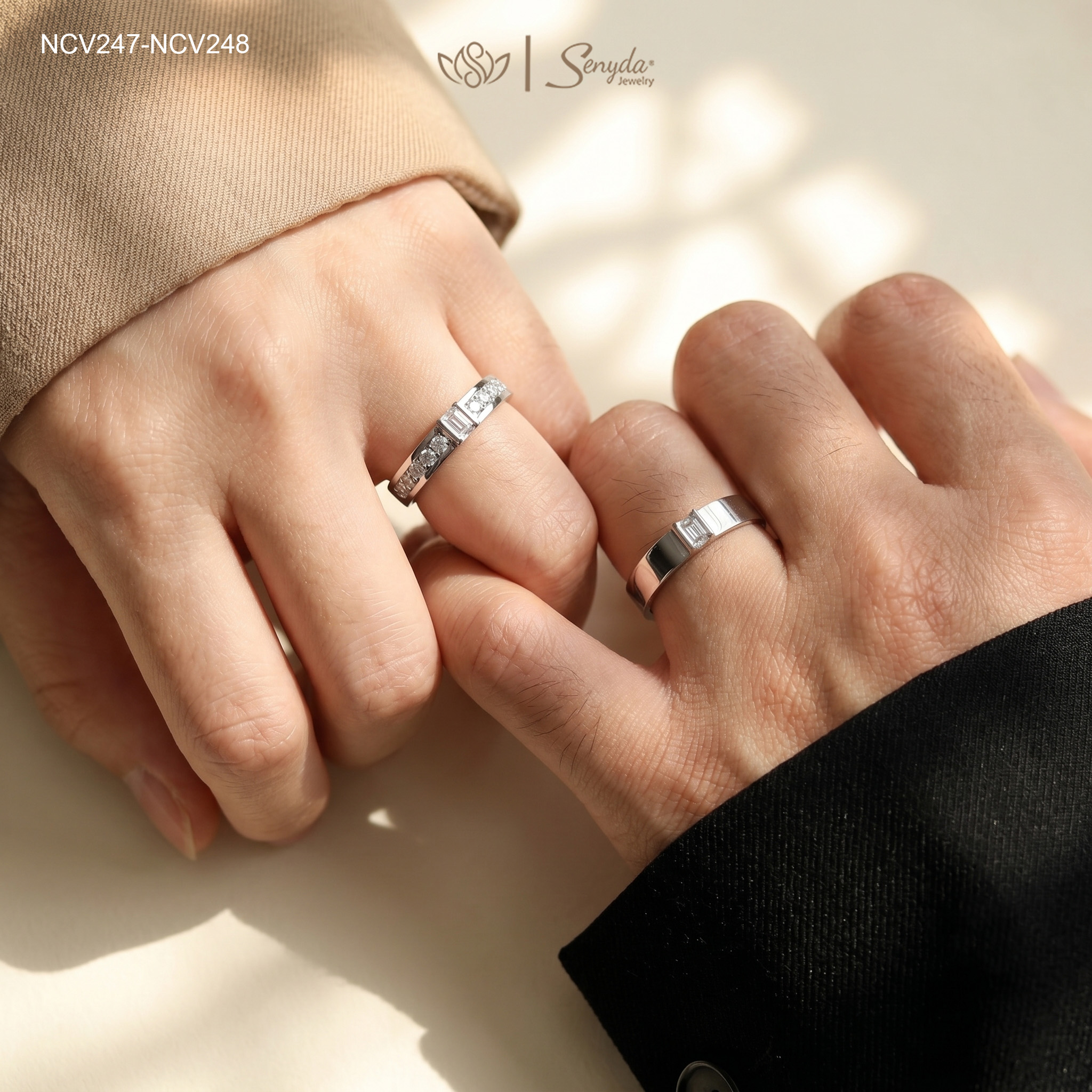 Nhẫn cưới bạch kim và vàng trắng: Lựa chọn nào tốt hơn?