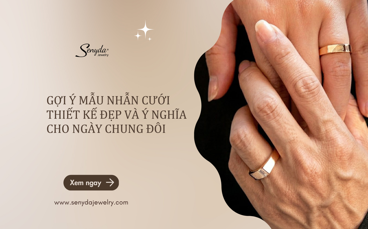gợi ý mẫu nhẫn cưới thiết kế đẹp