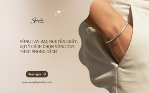 vòng tay bạc nguyên chất