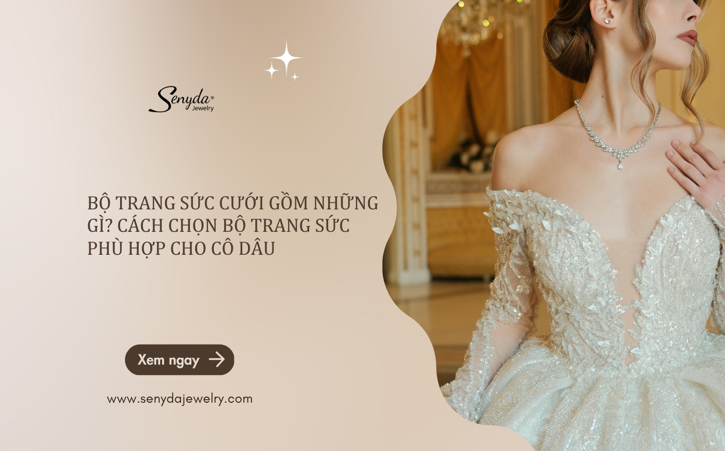 bộ trang sức cưới gồm những gì