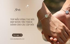 Top mẫu vòng tay đôi đẹp
