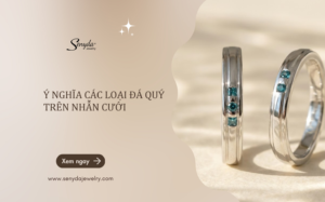 Ý nghĩa các loại đá quý trên nhẫn cưới